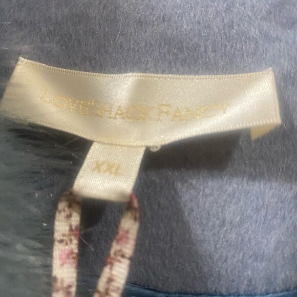 Havilina Wool Coat, Blue - Picture 8 of 12